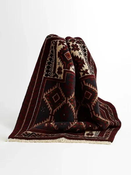 Rug #5 – Handmade Persian Baluch Tribal Wool Rug