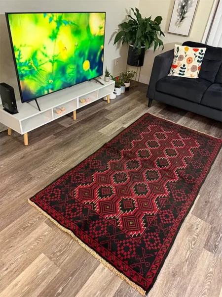 Rug #6 – Handmade Persian Baluch Tribal Wool Rug