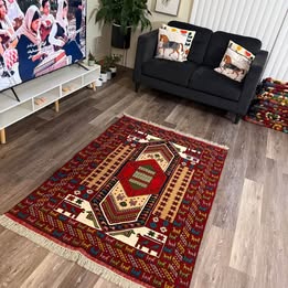 Rug #41 – Persian Handmade Ghuchan Rug – 5.1 × 3.6 ft