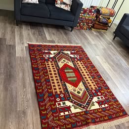 Rug #41 – Persian Handmade Ghuchan Rug – 5.1 × 3.6 ft