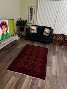 Rug #68 – Handmade Persian Baluch Tribal Wool Rug – 5' 7" × 3' 5" ft