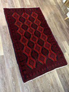 Rug #68 – Handmade Persian Baluch Tribal Wool Rug – 5' 7" × 3' 5" ft